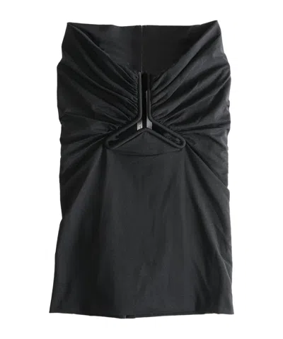 Rick Owens Sleeveless Top In Blue