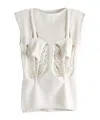 Rick Owens Sleeveless Tops In White
