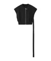 Rick Owens Sleeveless Vest In Black