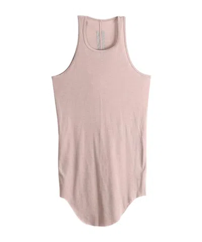 Rick Owens Sleeveless Vest In Pink
