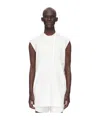 Rick Owens Off-white Concordians Basic Sl Tank Top In White