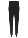 Rick Owens Concordians Sliced Long Skirt Clothing In Black