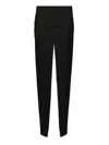 Rick Owens Concordians Sliced Wool Twill Skirt In Black