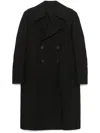 Rick Owens Slim Drella Coat In Black