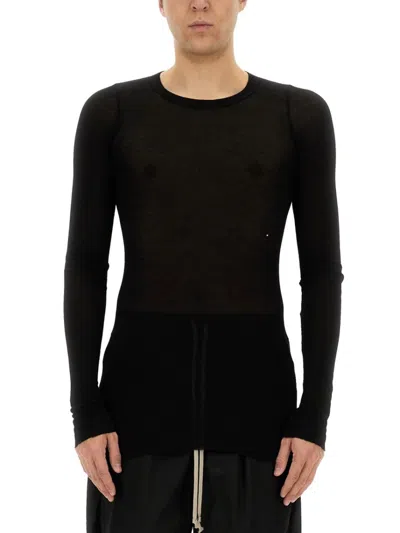 Rick Owens Slim Fit T-shirt In Black
