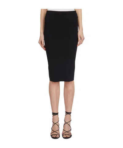 Rick Owens Slit Skirt
