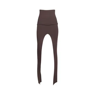 Pre-owned Rick Owens Slived Skirt 'macassar' | Brown | Women's Size Xs