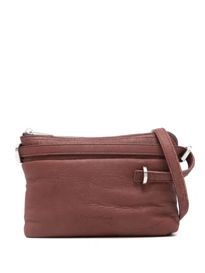 Rick Owens Brown Porterville Small Adri Bag In 93 Throat