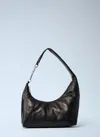 Rick Owens Small Gemini Shoulder Bag In Black