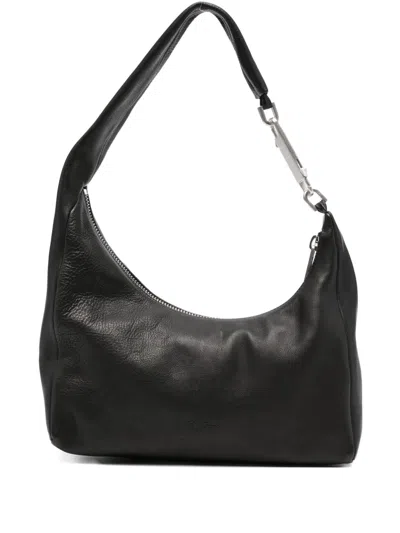 Rick Owens Small Gemini Shoulder Bag In Black