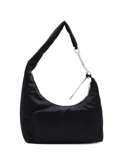 Rick Owens Small Gemini Shoulder Bag In Black