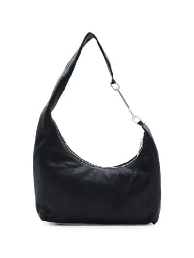 Rick Owens Small Gemini Shoulder Bag In Black