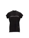 Rick Owens Short Sleeve T-shirt In Black
