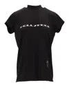Rick Owens Short Sleeve T-shirt In Black