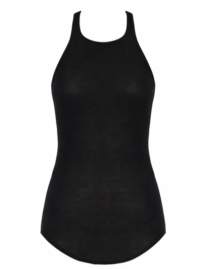 Rick Owens Smanicated Top In Black