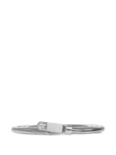 Rick Owens Snake-link Bag Chain In Metallic
