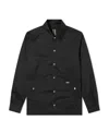 Rick Owens Snap-button Jacket In Black