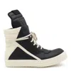 Rick Owens Geobasket Leather High-top Sneakers