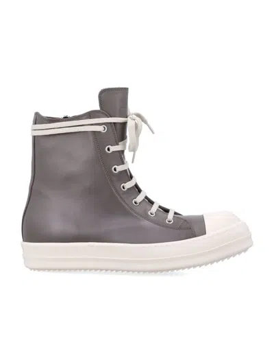 Rick Owens Trainers In Dust Milk Milk Sole