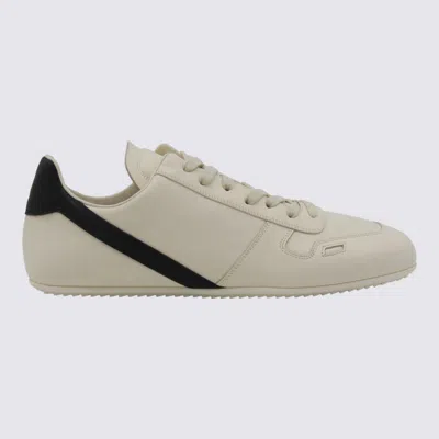 Rick Owens Sneakers Milk-black In Neutral
