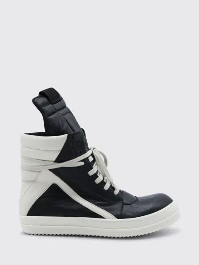 Rick Owens Lace-up Sneakers In Blue