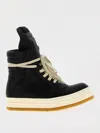 Rick Owens Sneakers  Woman Color Black In Black