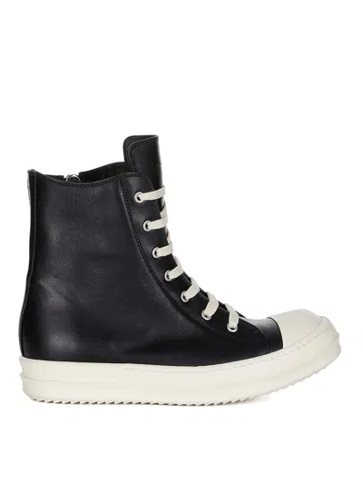 Rick Owens Kids' Sneakers With Laces In Black