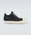 Rick Owens Lace-up Low-cut Casual Shoes In Black