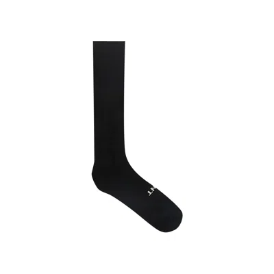 Pre-owned Rick Owens So Cunt Socks 'black/natural' | Men's Size 2