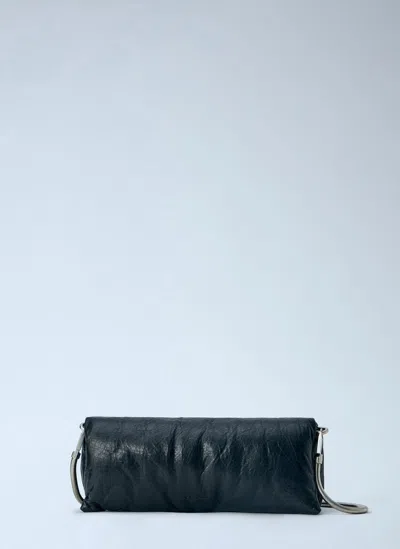 Rick Owens Soft Leather Clutch In Black