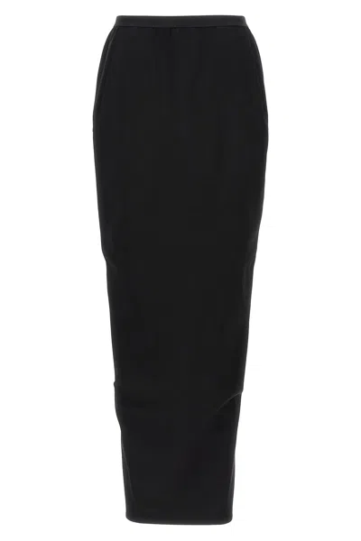 RICK OWENS 'SOFT PILLAR LONG' SKIRT