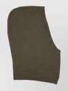 Rick Owens Soft Stretch Knit Hood For Comfort In Green