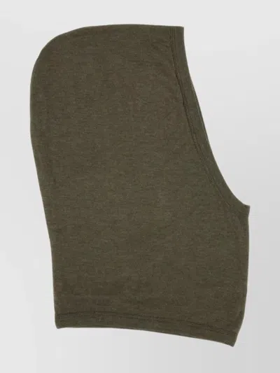 RICK OWENS SOFT STRETCH KNIT HOOD FOR COMFORT