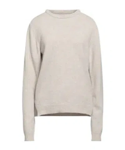 Rick Owens Solid Color Lightweight Knitted Sweater In Neutral