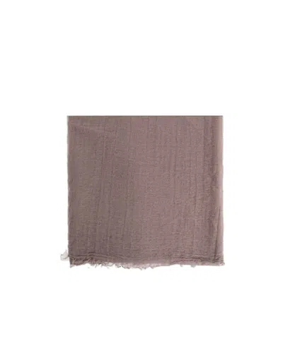 Rick Owens Solid Color Scarf In Yellow