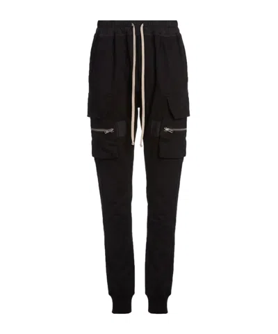Rick Owens Solid-color Casual Pants In Black
