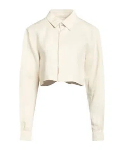 Rick Owens Solid-color Long-sleeved Shirt In Neutral