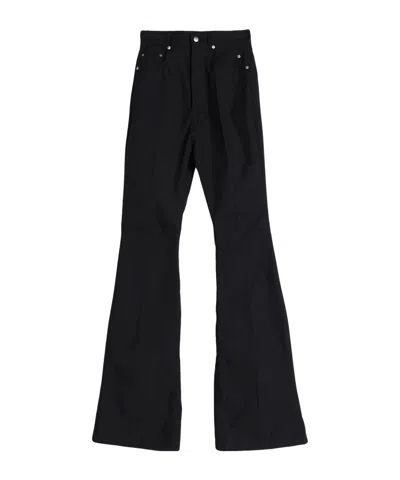 Rick Owens Solidcolor Woven Trousers In Purple