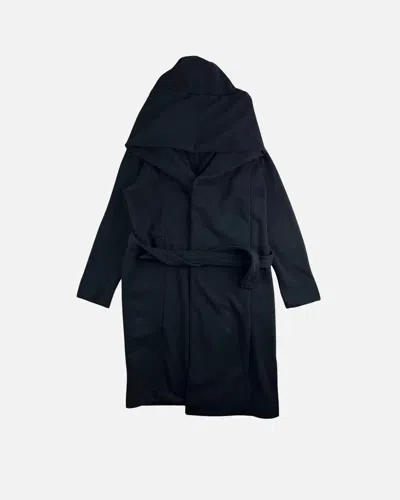 Pre-owned Rick Owens Spa Robe In Black