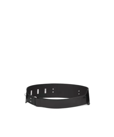 Rick Owens Spalla Lux Belt In Black