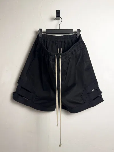 Pre-owned Rick Owens Spartan Boxer Shorts In Black