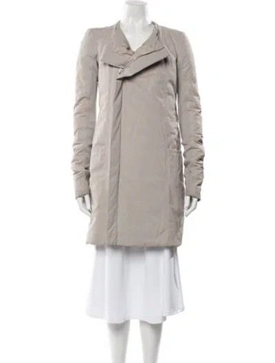 Pre-owned Rick Owens Sphinx Down Jacket In Neutral