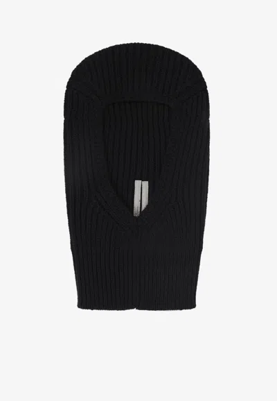 RICK OWENS SPHINX WOOL SKULL BALACLAVA