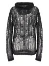 Rick Owens Spider Hoodie Sweaters And Cardigans Black In Black