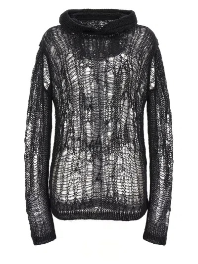 Rick Owens 'spider Hoodie' Hooded Sweater