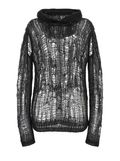 RICK OWENS SPIDER HOODIE HOODED SWEATER