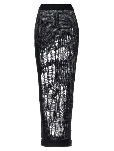 RICK OWENS RICK OWENS 'SPIDER ZIGGY' SKIRT