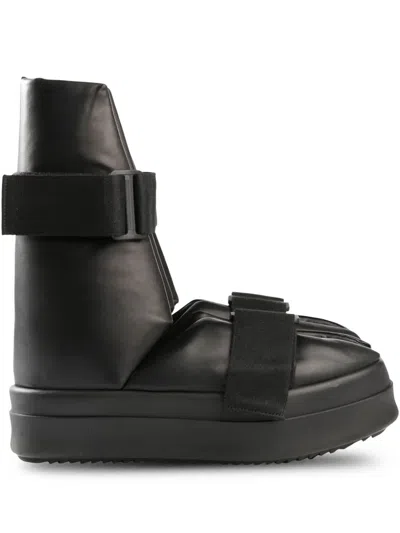 Rick Owens Splint Boots In Black