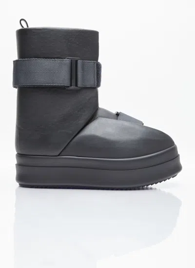 Rick Owens Low Splint Sneakers In 99 All Black