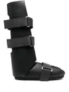 Rick Owens Black Splint Boots In Black